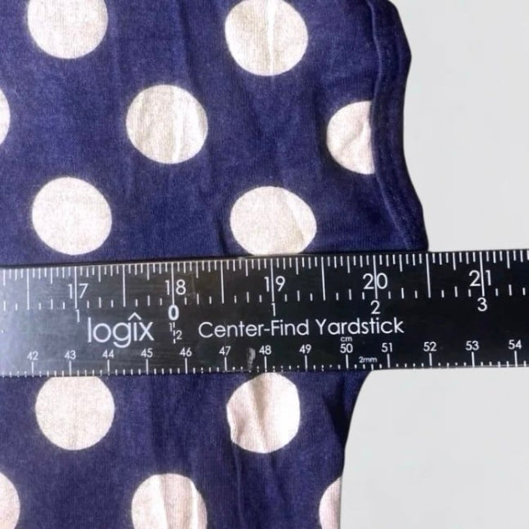 Edista Los Angeles Women Polka Dot Sleeveless Top Medium