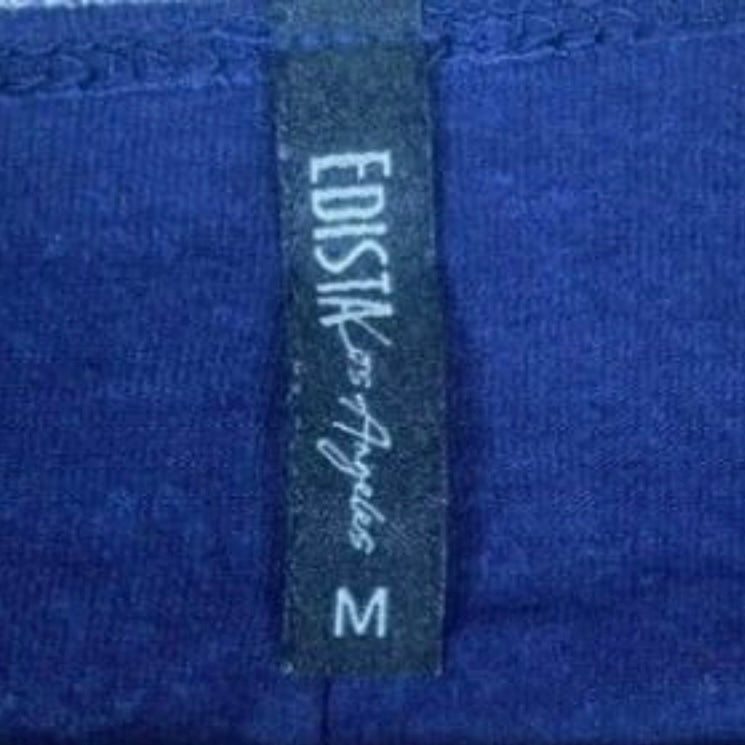 Edista Los Angeles Women Polka Dot Sleeveless Top Medium